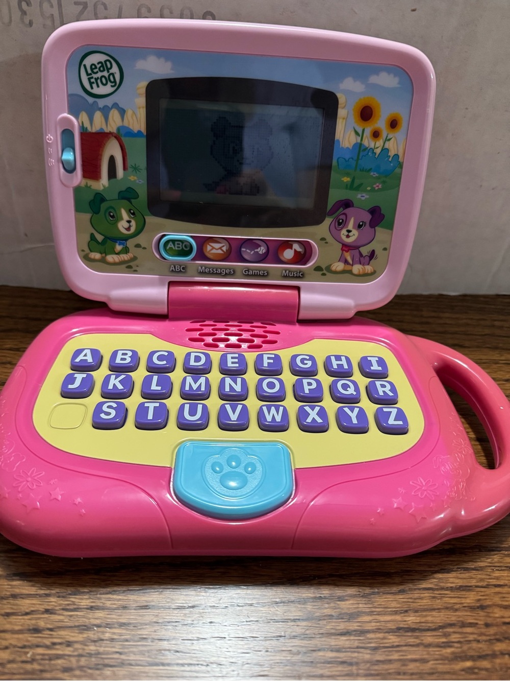 Leapfrog Pink Kids Learning Laptop - ABC & Music